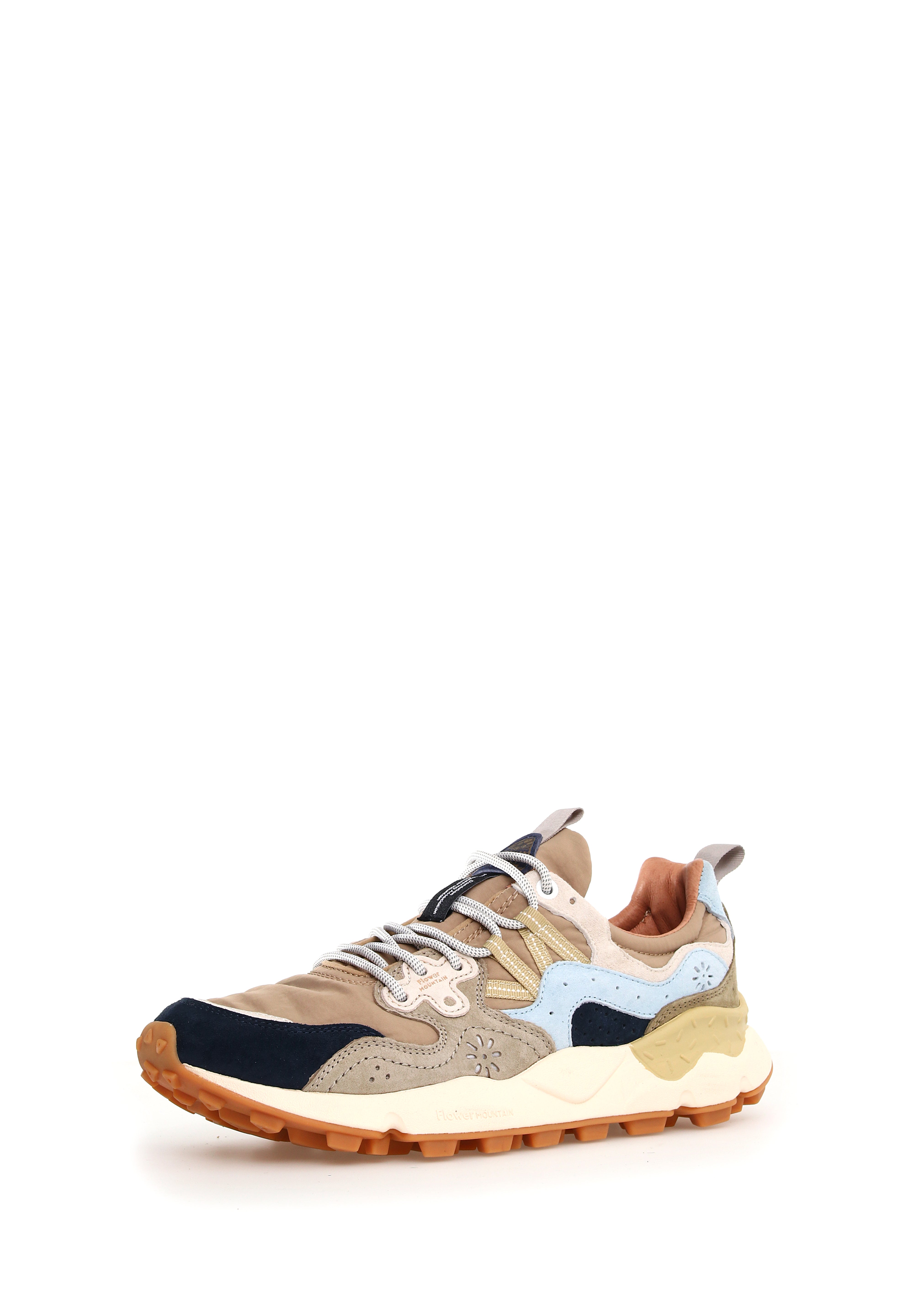 Yamano 3 Suede/Nylon Black-Brown-Army Green