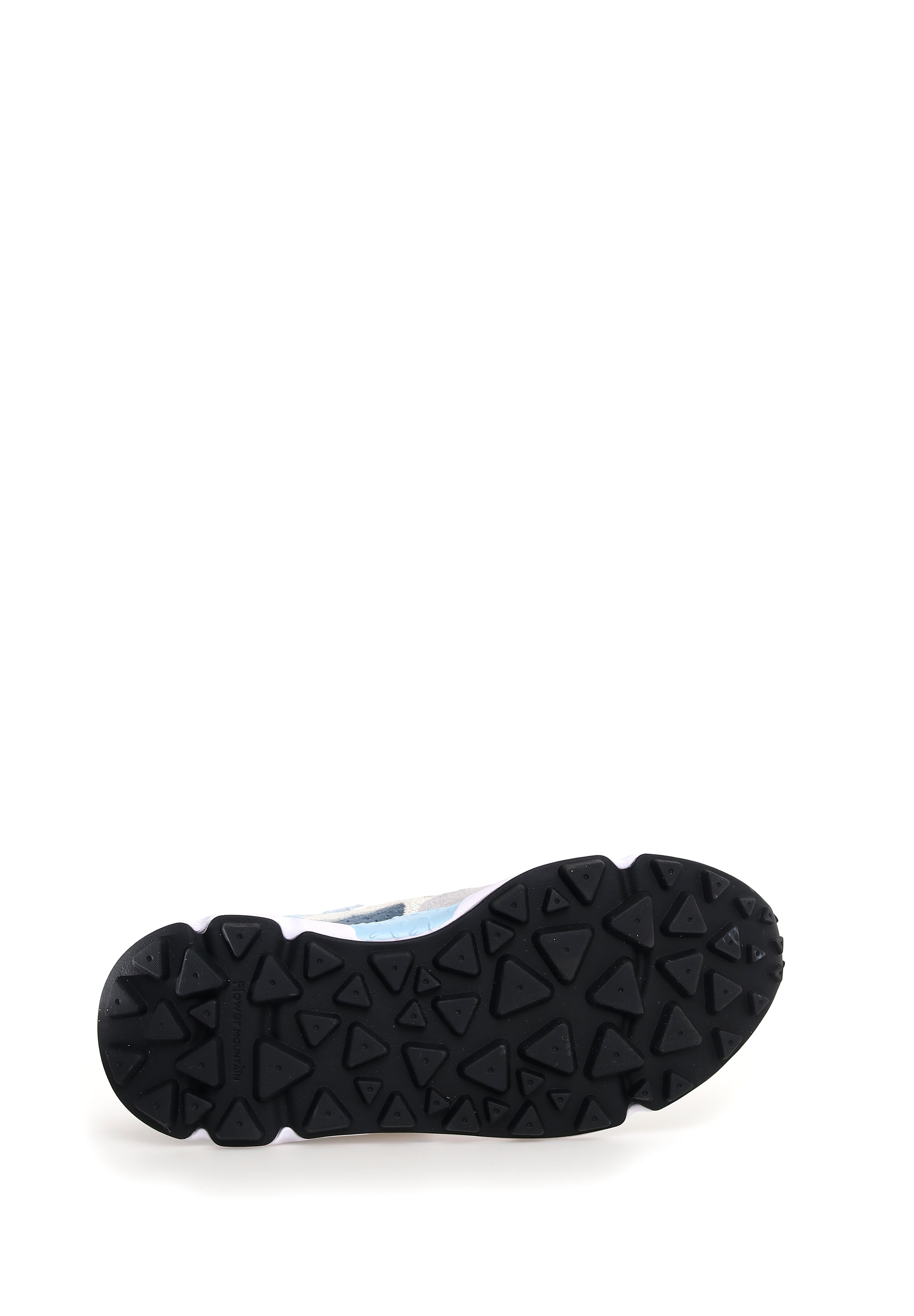 Yamano 3 Suede/Nylon/Crack Leather Celeste White Grey