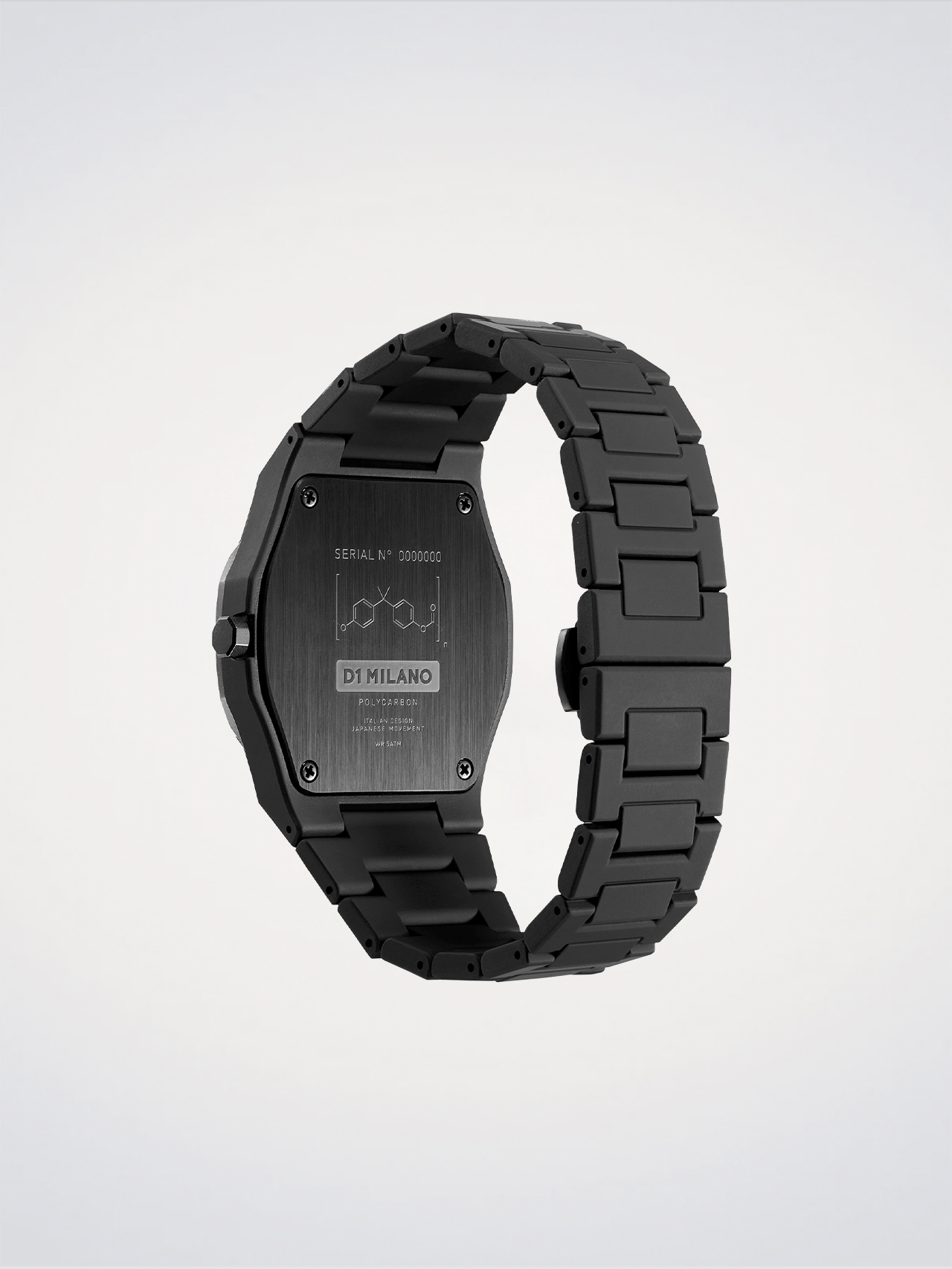 Reloj Space Grey Polycarbon Watch 40.5mm