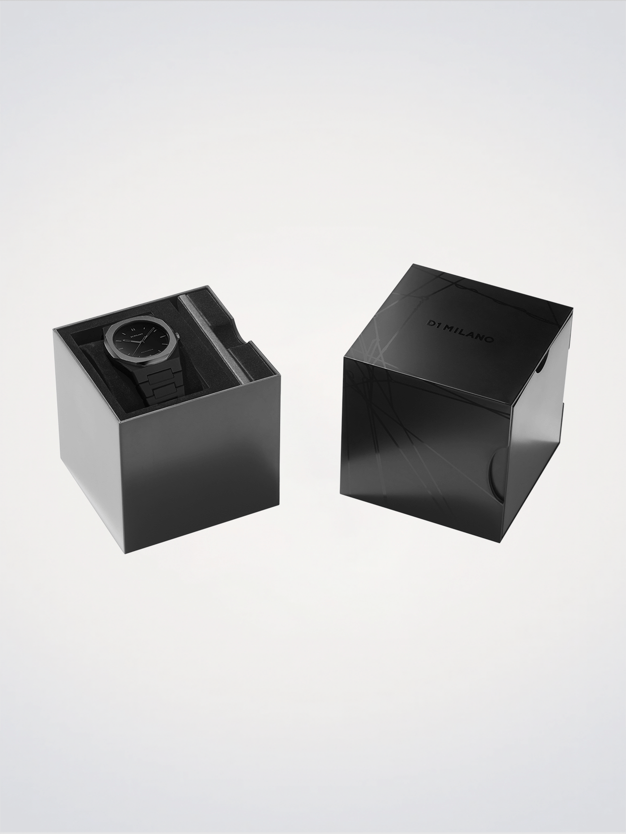 Reloj Space Grey Polycarbon Watch 40.5mm