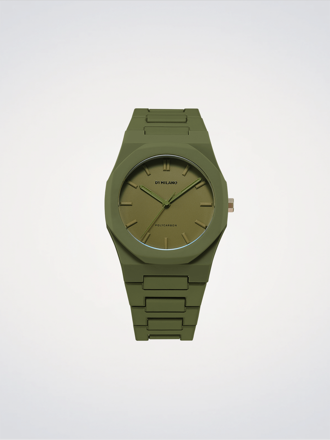 Reloj Military Green Polycarbon Watch 40.5mm
