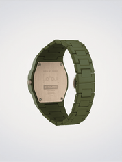 Reloj Military Green Polycarbon Watch 40.5mm