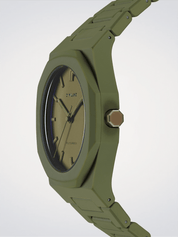 Reloj Military Green Polycarbon Watch 40.5mm