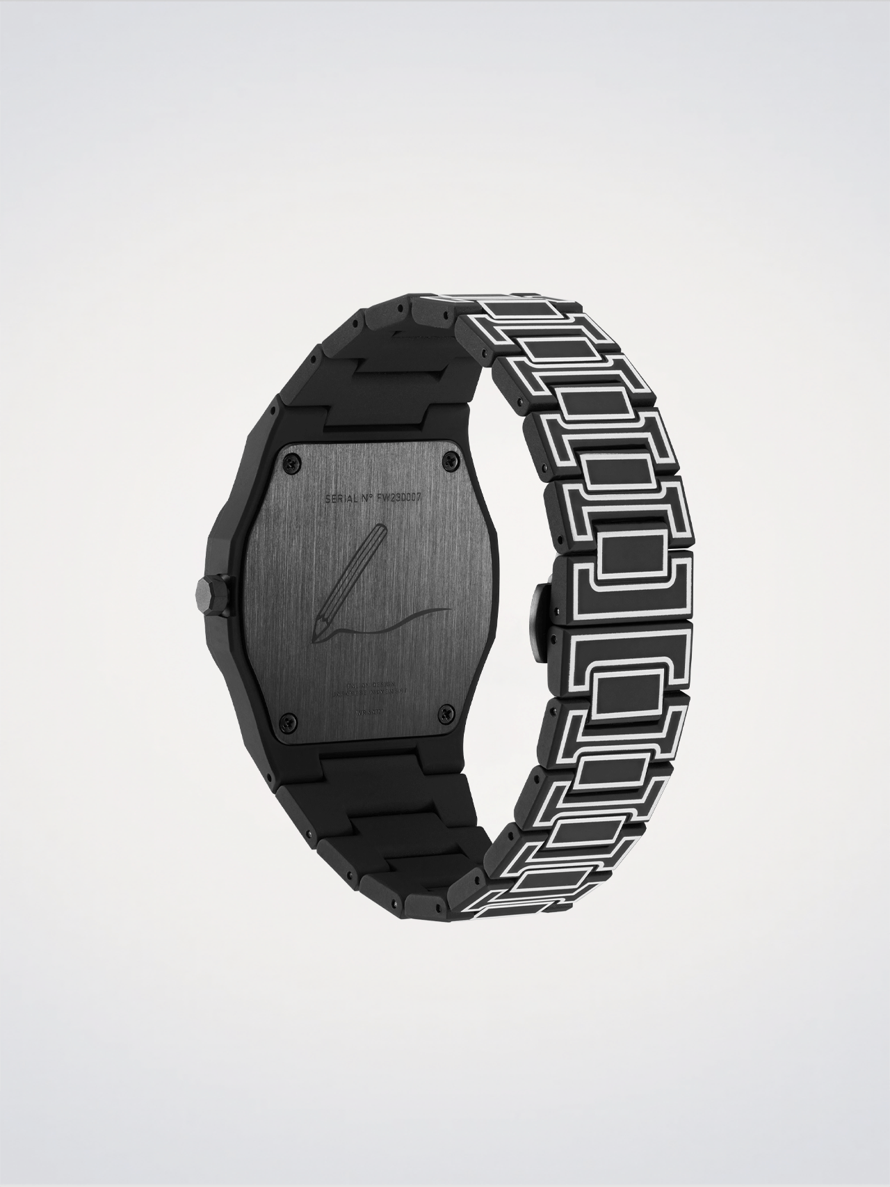 Reloj Black Sketch Polycarbon Watch 40.5mm
