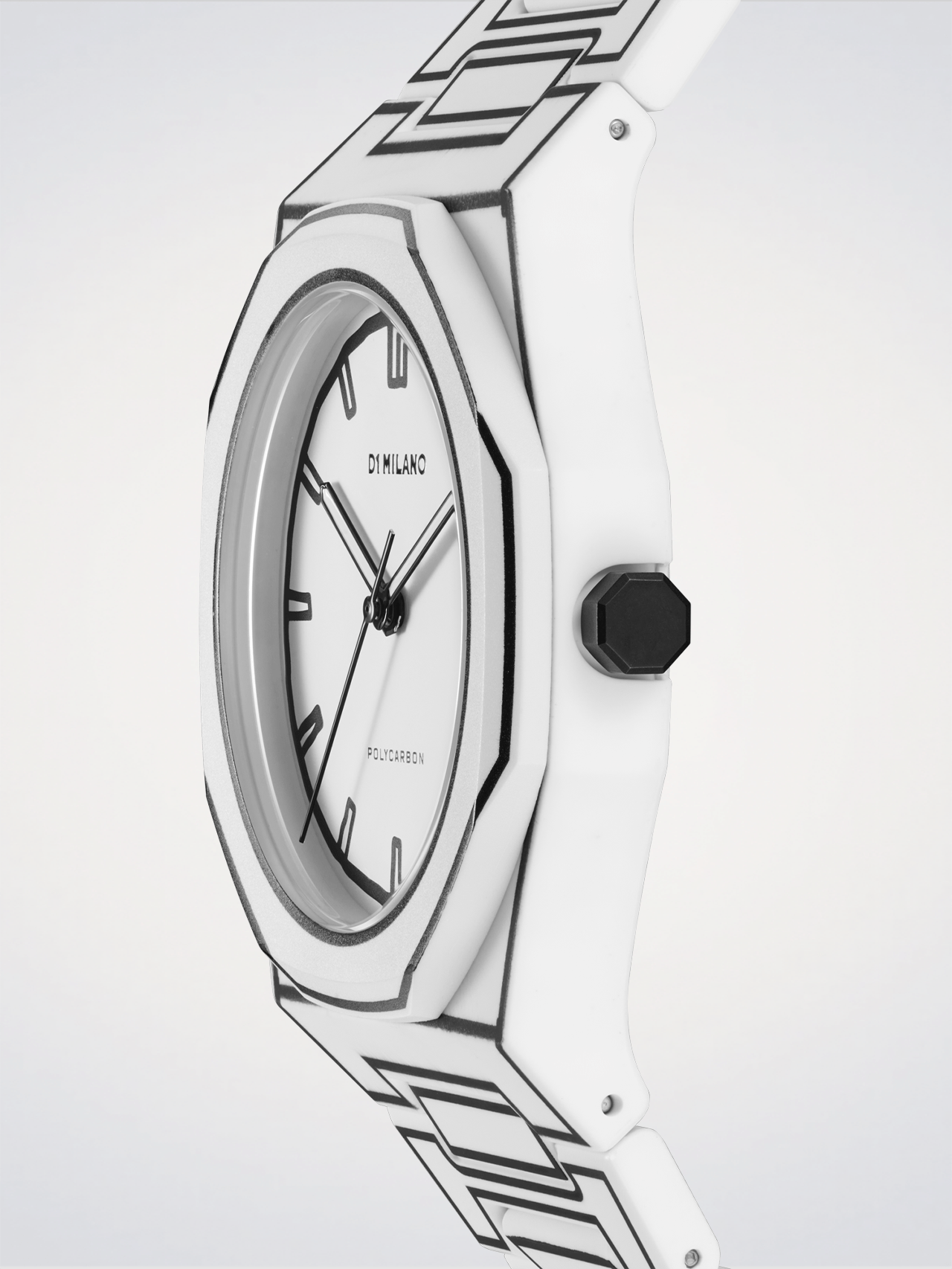 Reloj White Sketch Polycarbon Watch 40.5mm