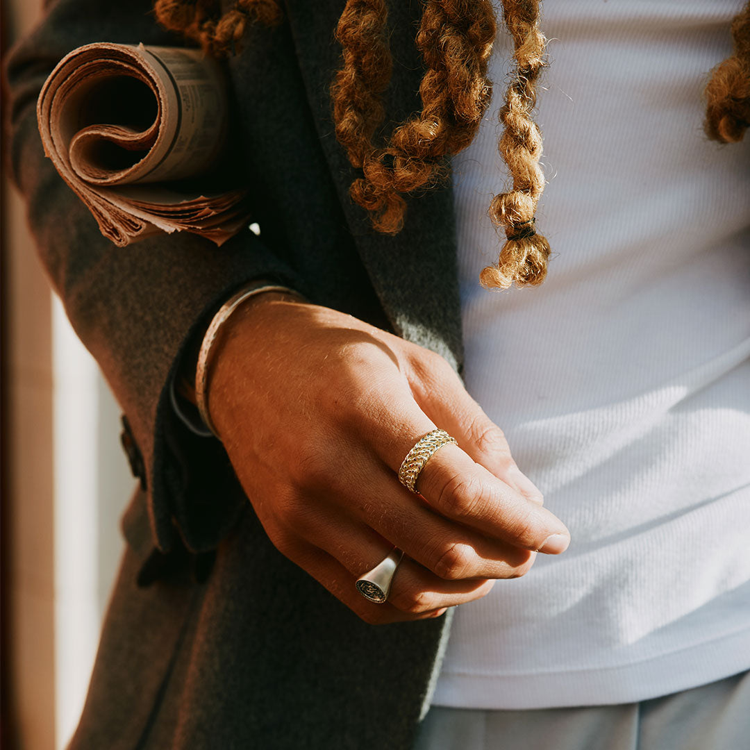 Gold Guard Ring