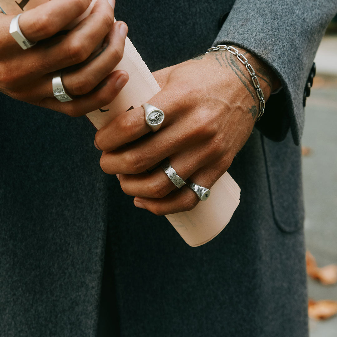 Silver Forge Ring