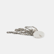 Silver Minimal Hallmark Necklace