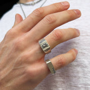 Silver Verso Ring