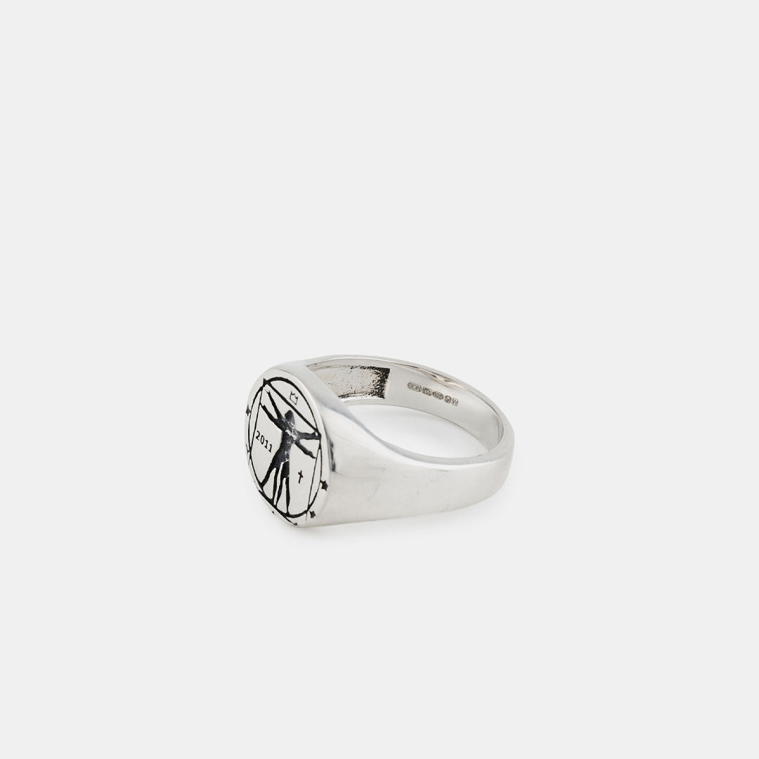 Silver Vitruvian Ring
