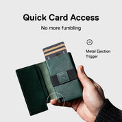 Ekster Wallet Pro Apple Skin Green