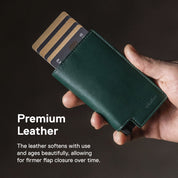 Ekster Wallet Pro Apple Skin Green