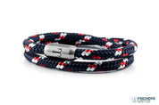 Shrimp Oskar - Navy Blue Red White