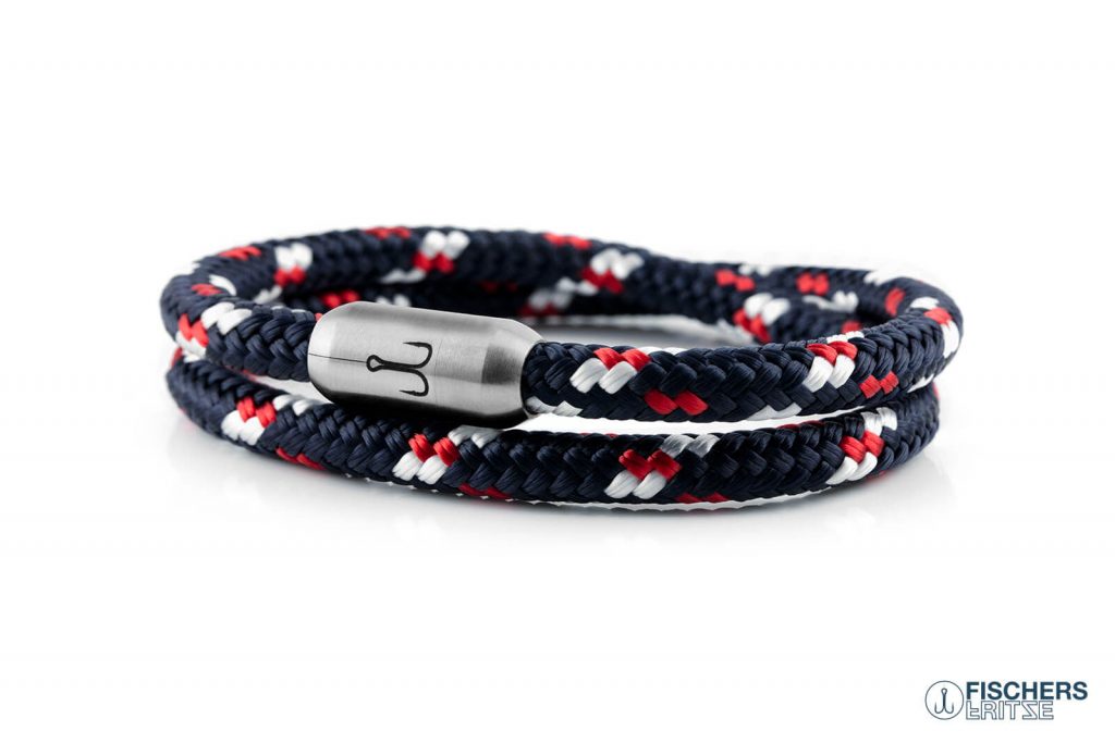 Shrimp Oskar - Navy Blue Red White
