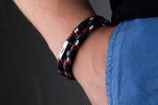 Shrimp Oskar - Navy Blue Red White