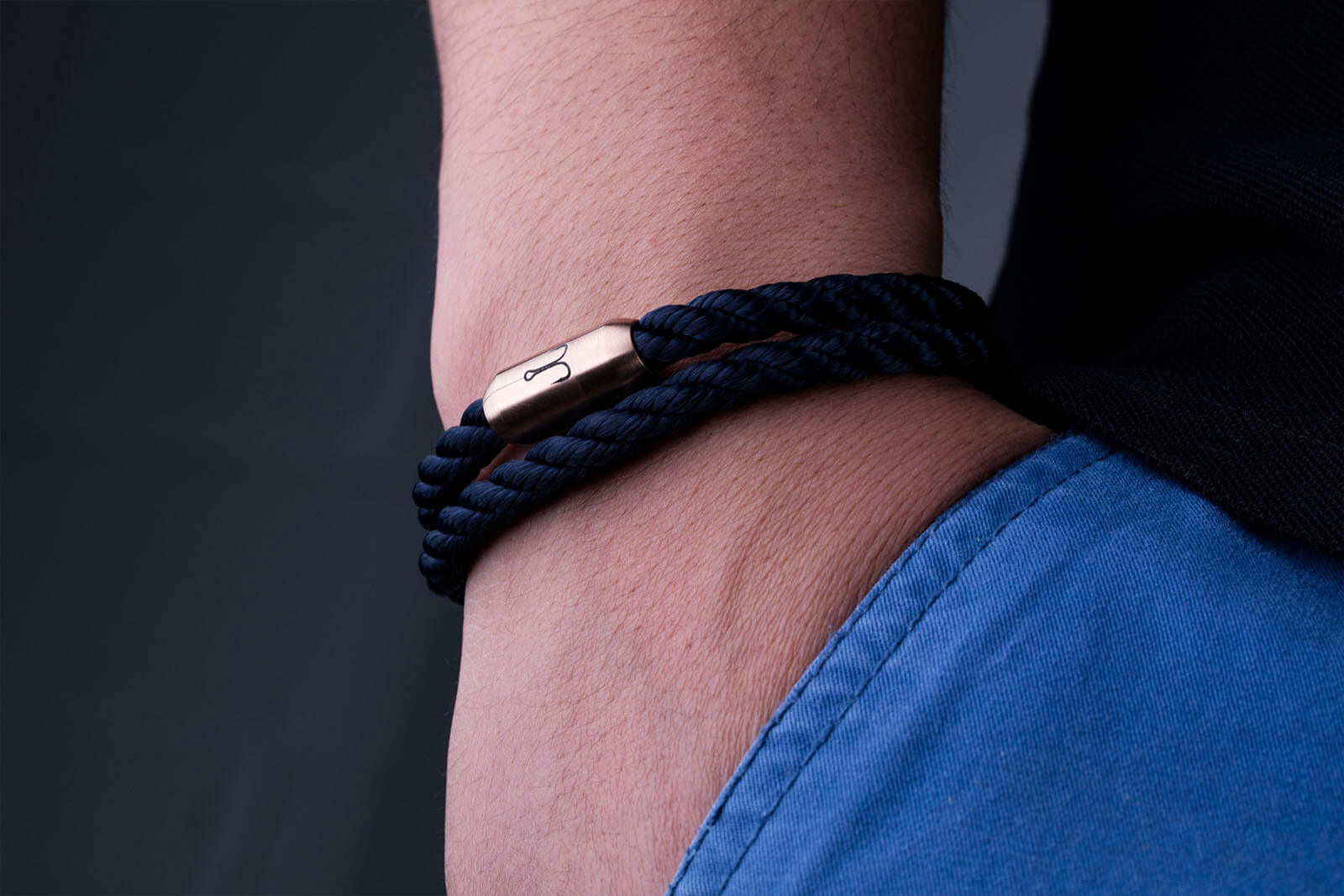King Shrimp Hugo - Navy Blue Twisted