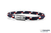 Crab Olivia - Navy Blue Red White