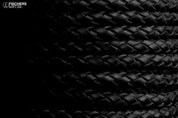Leather Torpedo Mackerel Francisco - Black Braided