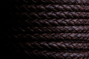 Leather Mackerel Fidel - Brown Braided