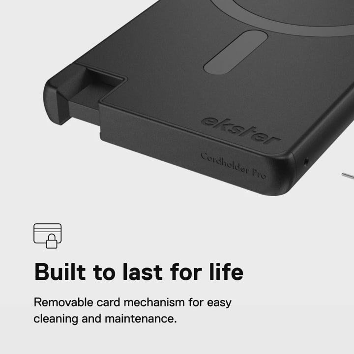 Ekster Cardholder Pro for MagSafe Stealth